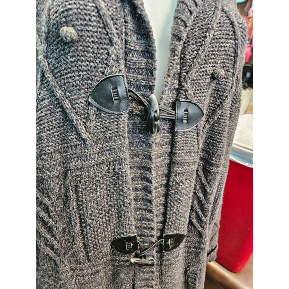 Tommy Hilfiger Gray Chunky Knit Long Sweater Womens size 3X - Picture 6 of 8